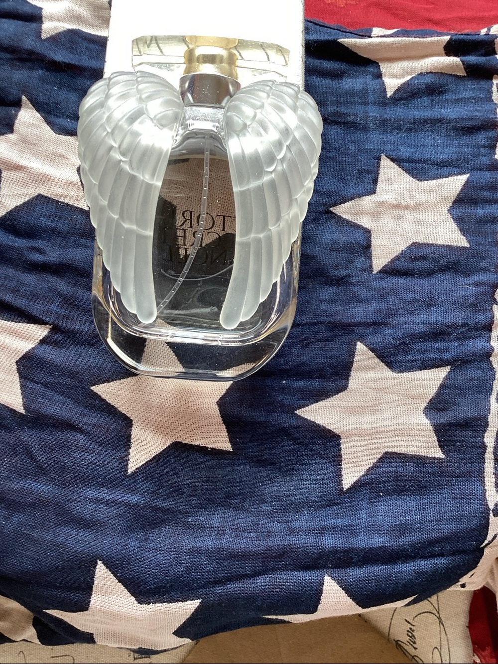 Victoria's Secret Angel Perfume - Clear Bottle with Gold Accent Empty Bottle - Picture 2 of 6